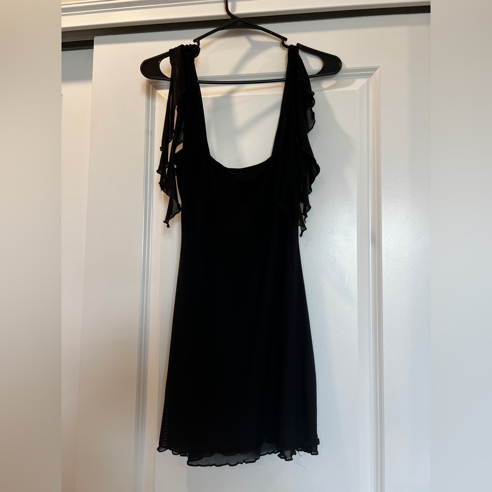 White Fox Boutique Black Mini Dress